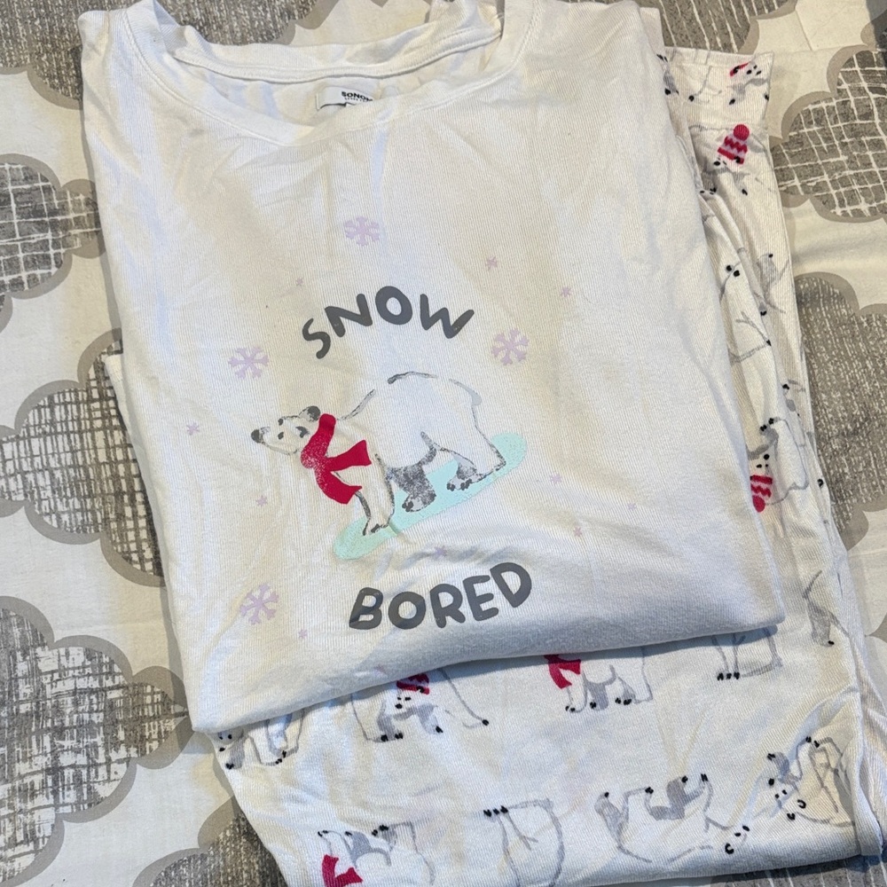Women’s Pajama Set - White